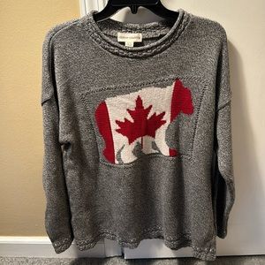 Canada bear sweater